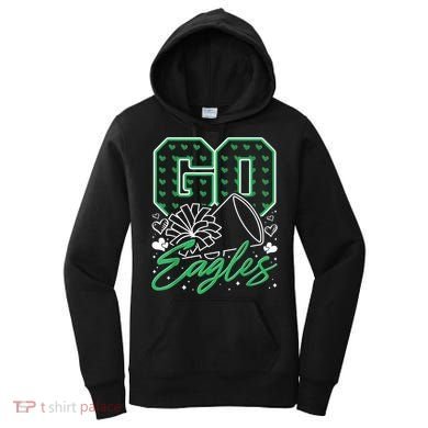 Go Cheer Eagles Design Gift Women's Hoodie