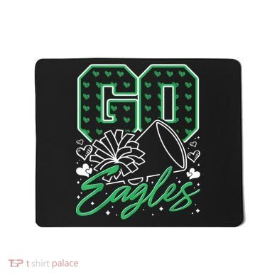 Go Cheer Eagles Design Gift Mousepad