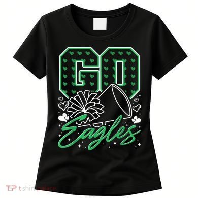 Go Cheer Eagles Design Gift Women's T-Shirt