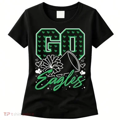 Go Cheer Eagles Design Gift Women's T-Shirt