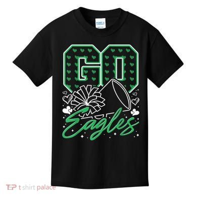 Go Cheer Eagles Design Gift Kids T-Shirt