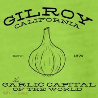 Gilroy California Est 1870 Garlic Lovers Adult Drive Performance Visor thumb 2