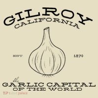 Gilroy California Est 1870 Garlic Lovers Comfort Colors Boxy T-Shirt thumb 3