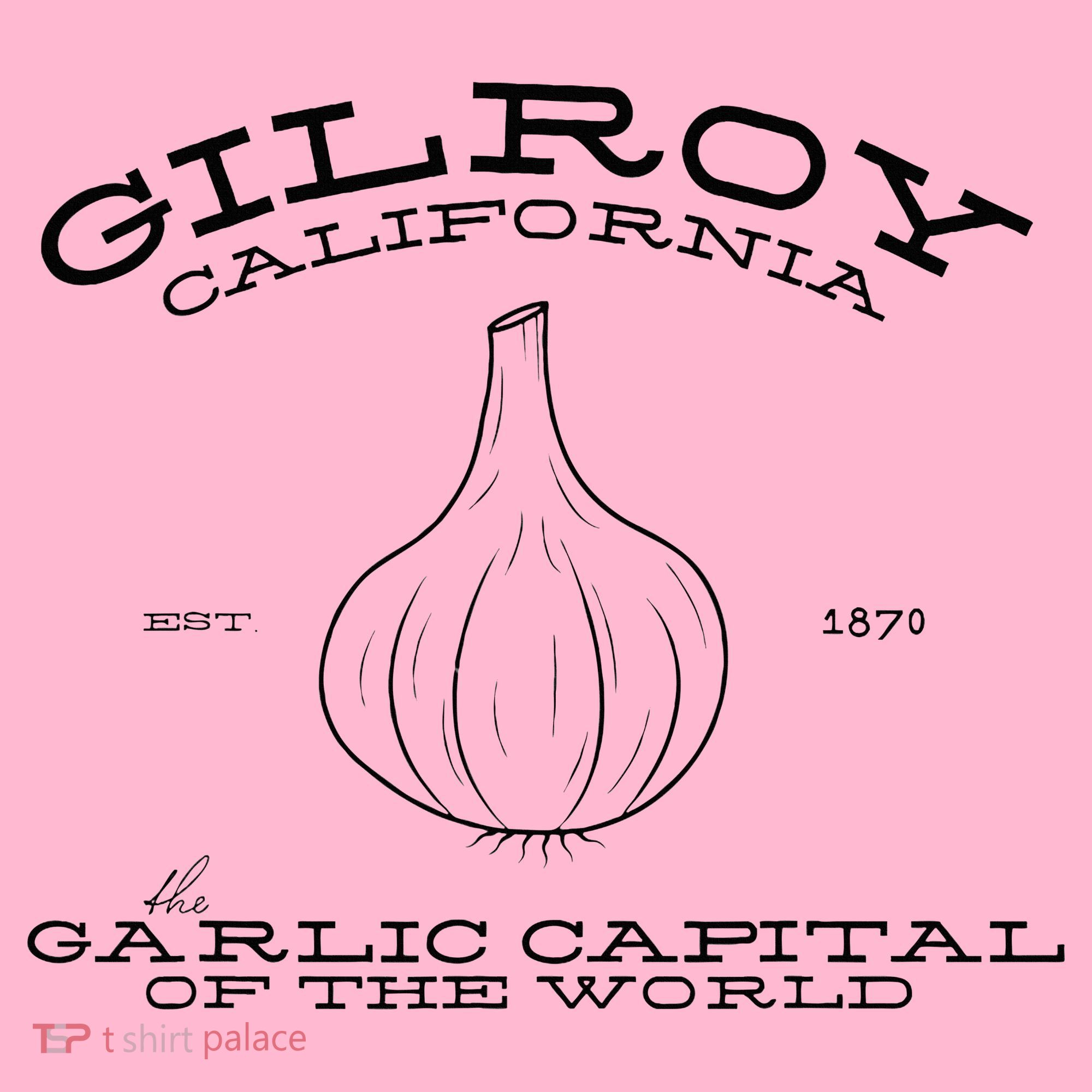 Gilroy California Est 1870 Garlic Lovers Coaster