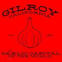 Gilroy California Est 1870 Garlic Lovers Santa Hat thumb 1