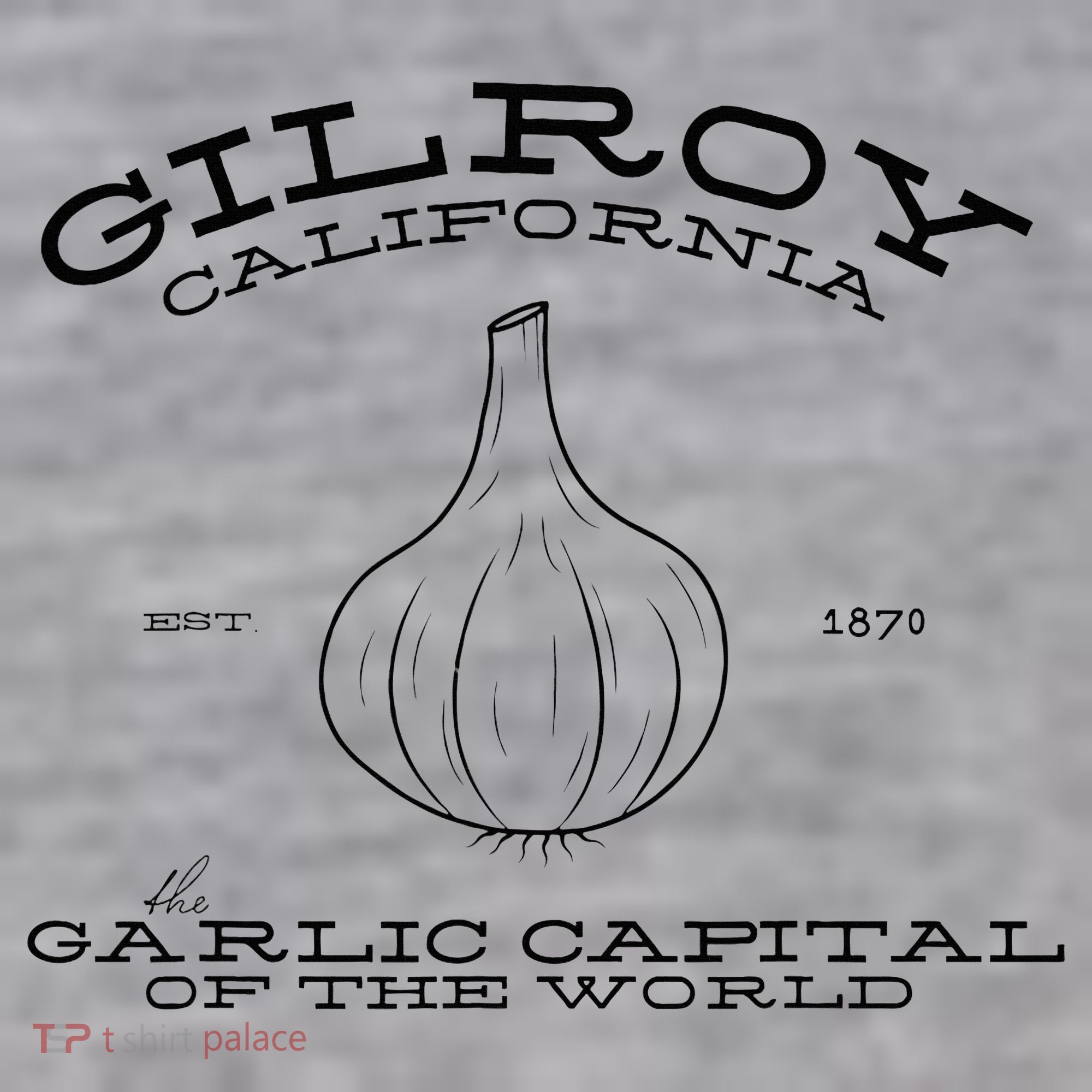 Gilroy California Est 1870 Garlic Lovers Infant Fleece One Piece