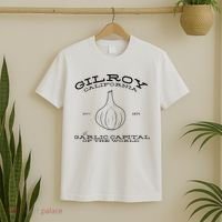 Gilroy California Est 1870 Garlic Lovers T-Shirt thumb 2
