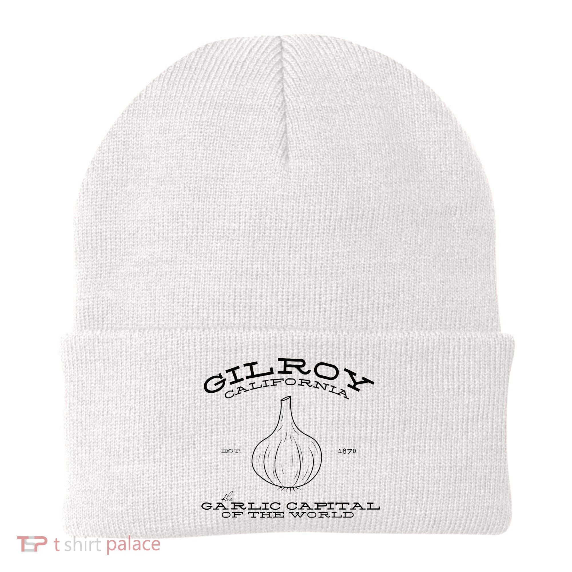 Gilroy California Est 1870 Garlic Lovers Beanie