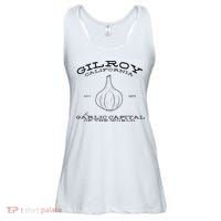 Gilroy California Est 1870 Garlic Lovers Ladies Essential Flowy Tank thumb 0