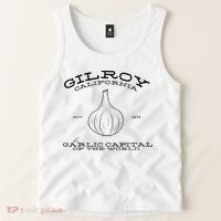 Gilroy California Est 1870 Garlic Lovers Tank Top thumb 2