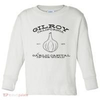 Gilroy California Est 1870 Garlic Lovers Toddler Long Sleeve Shirt thumb 0