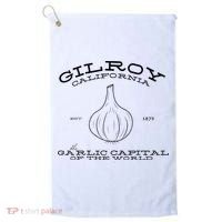 Gilroy California Est 1870 Garlic Lovers Golf Towel thumb 0