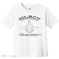 Gilroy California Est 1870 Garlic Lovers Toddler T-Shirt thumb 0