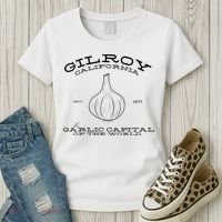 Gilroy California Est 1870 Garlic Lovers Women's T-Shirt thumb 3