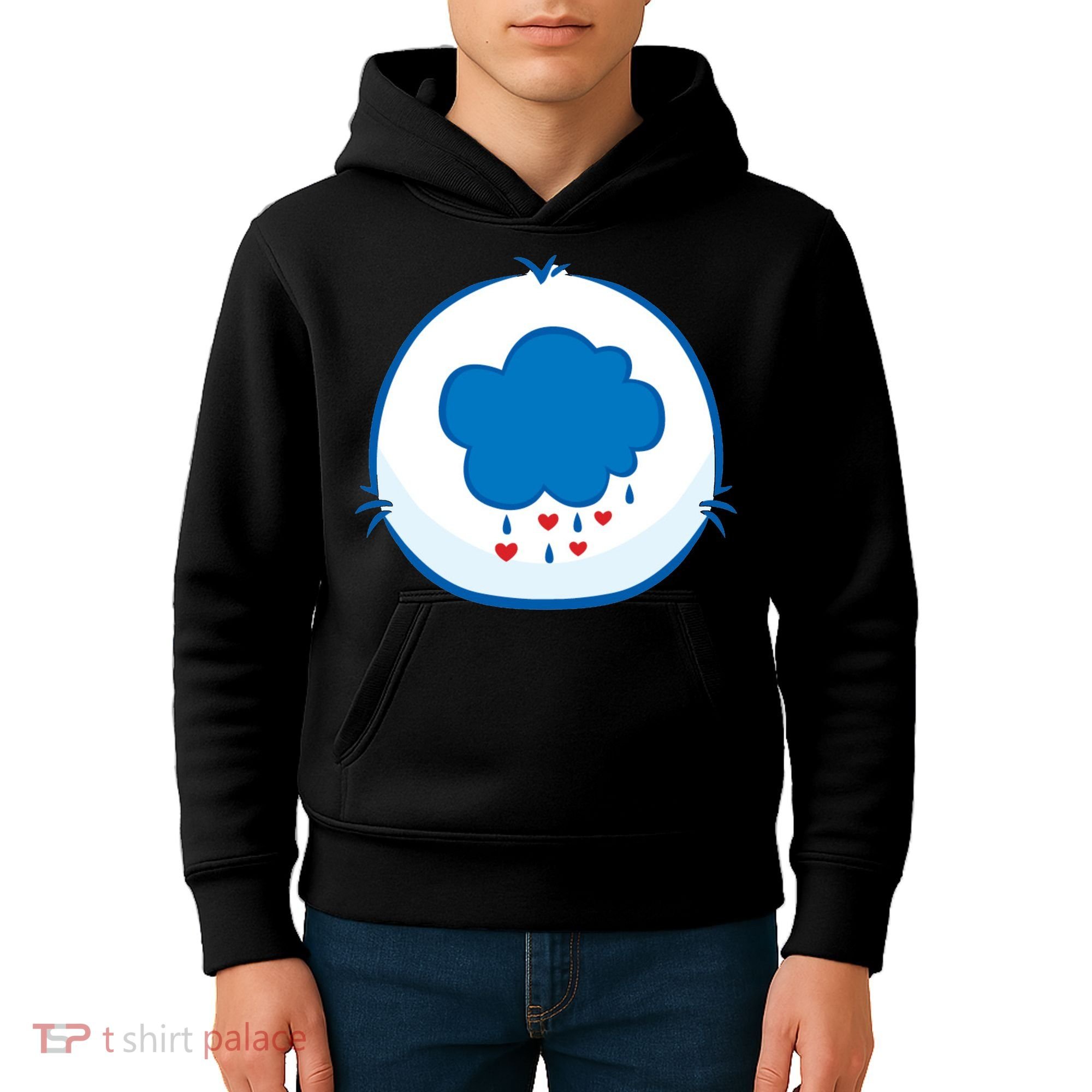 Grumpy Care For Bear Kids Hoodie