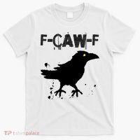  Grunge Coffee F-CAW-F Crow Adult Humor Graphic  T-Shirt thumb 0