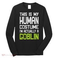 Goblin Creature Fantasy World Goblin Leprechaun Costume Long Sleeve Shirt thumb 0