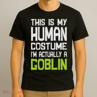 Goblin Creature Fantasy World Goblin Leprechaun Costume T-Shirt thumb 3