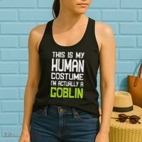 Goblin Creature Fantasy World Goblin Leprechaun Costume Women's Tank Top thumb 2