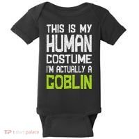 Goblin Creature Fantasy World Goblin Leprechaun Costume Baby Bodysuit thumb 0