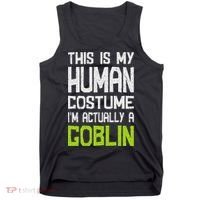 Goblin Creature Fantasy World Goblin Leprechaun Costume Tank Top thumb 0