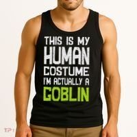 Goblin Creature Fantasy World Goblin Leprechaun Costume Tank Top thumb 3