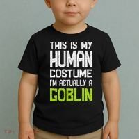 Goblin Creature Fantasy World Goblin Leprechaun Costume Toddler T-Shirt thumb 2