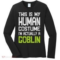 Goblin Creature Fantasy World Goblin Leprechaun Costume Women's Long Sleeve Shirt thumb 0