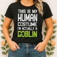Goblin Creature Fantasy World Goblin Leprechaun Costume Women's T-Shirt thumb 2