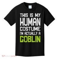 Goblin Creature Fantasy World Goblin Leprechaun Costume Kids T-Shirt thumb 0