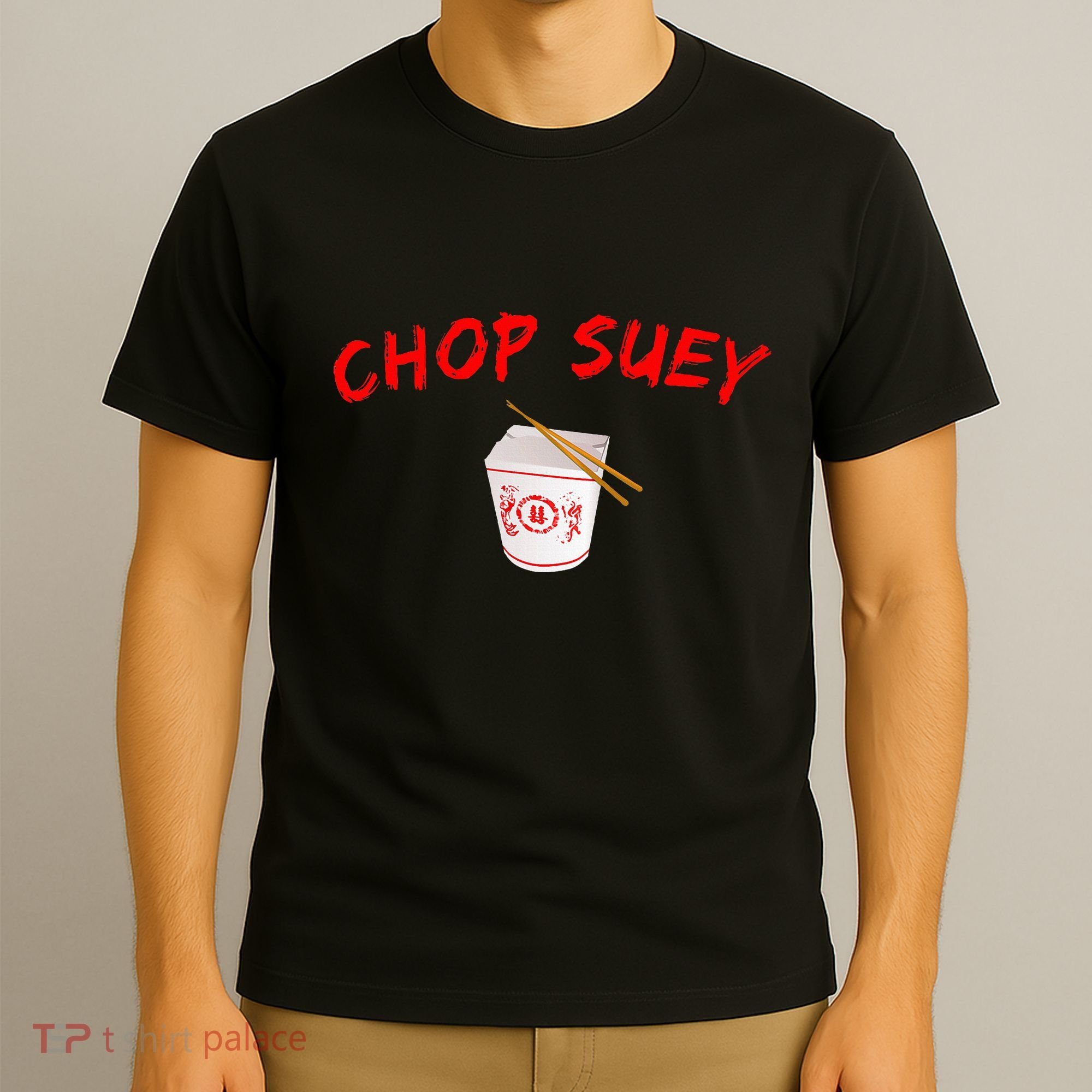 Graphic Chinese Food Chop Suey T-Shirt