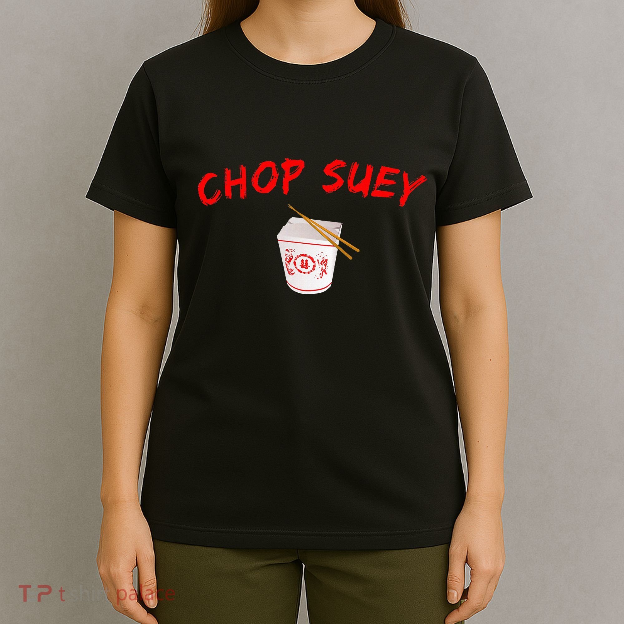 Graphic Chinese Food Chop Suey T-Shirt