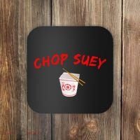 Graphic Chinese Food Chop Suey Coaster thumb 0