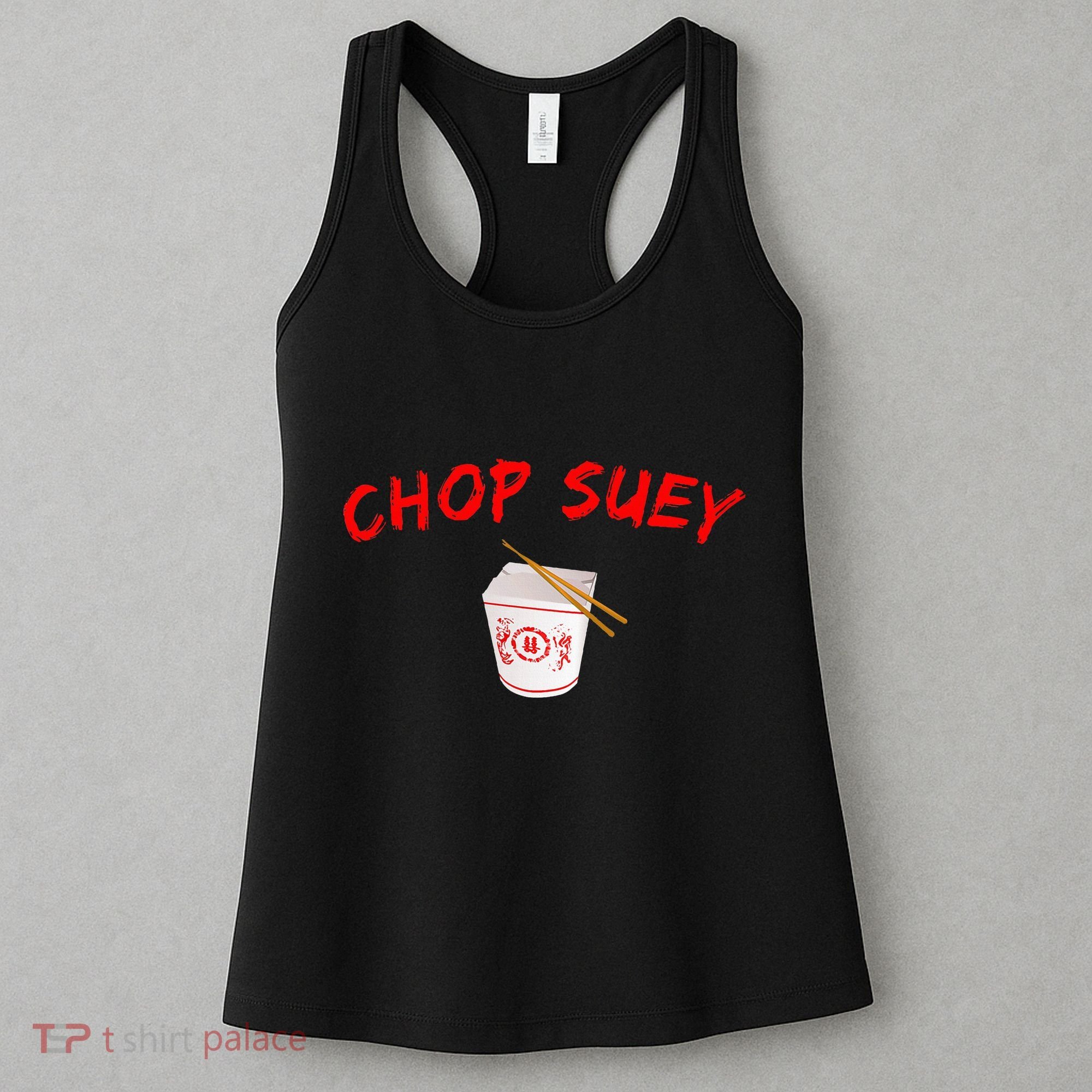 Graphic Chinese Food Chop Suey Women's Tank Top