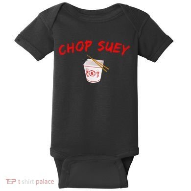 Graphic Chinese Food Chop Suey Baby Bodysuit
