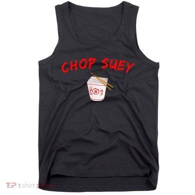 Graphic Chinese Food Chop Suey Tank Top