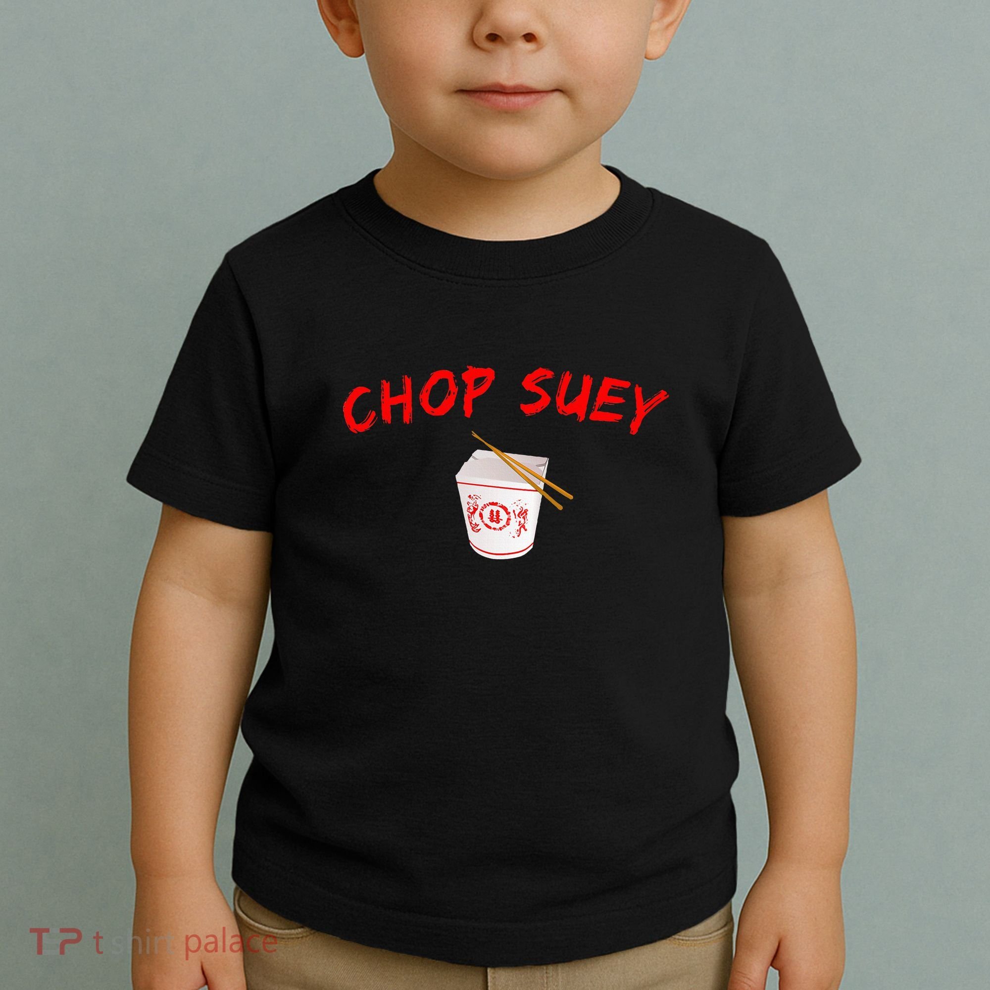 Graphic Chinese Food Chop Suey Toddler T-Shirt