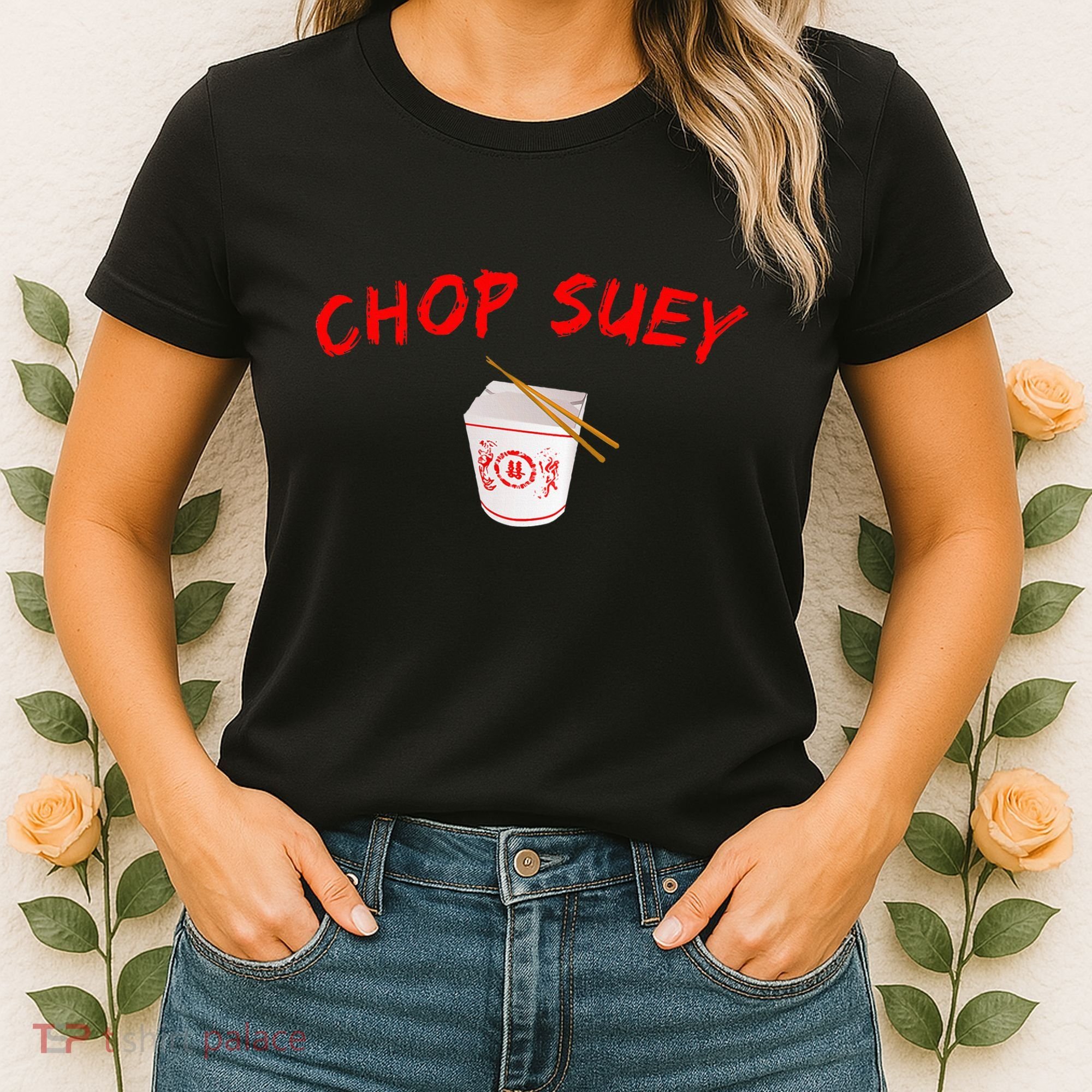 Graphic Chinese Food Chop Suey Women's T-Shirt
