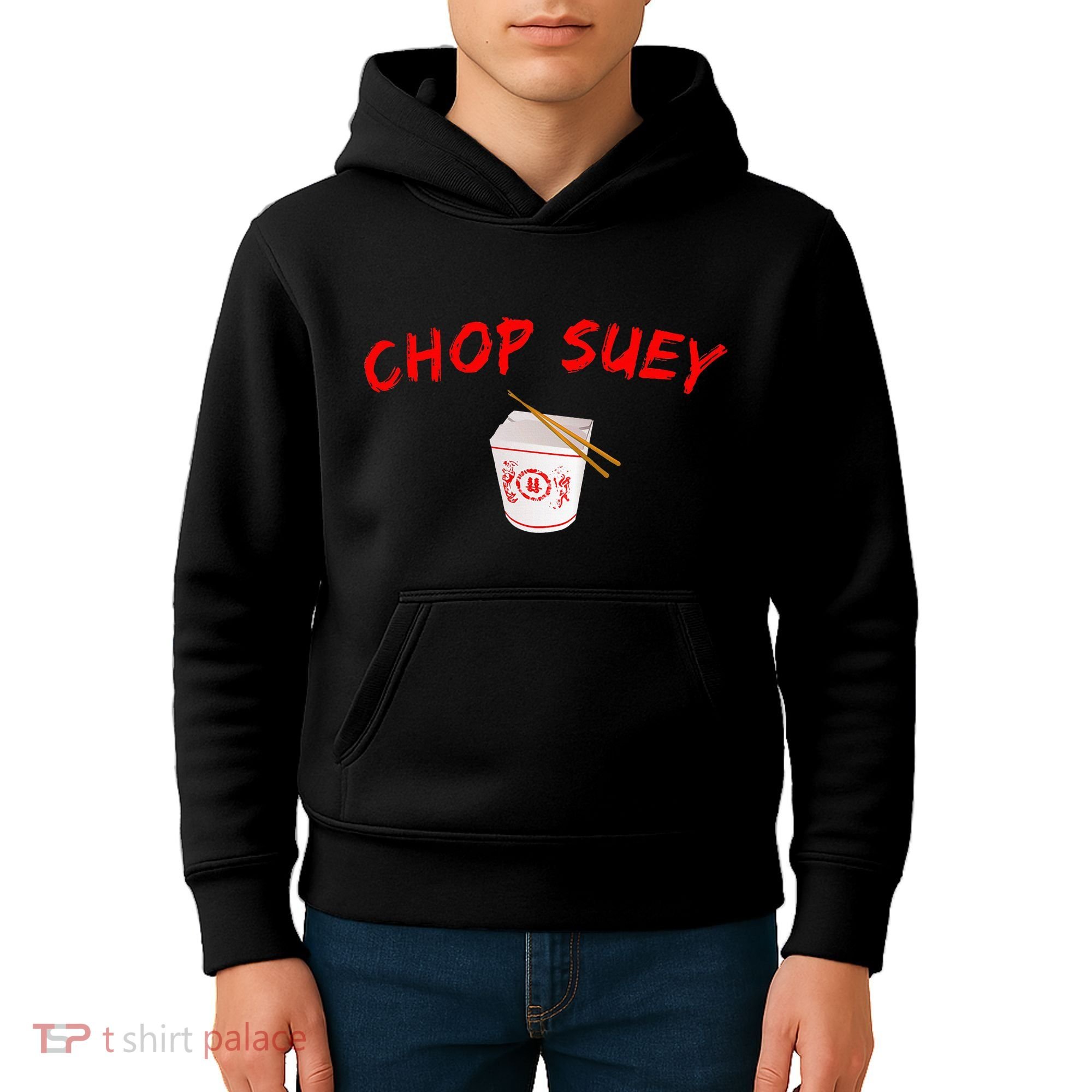 Graphic Chinese Food Chop Suey Kids Hoodie