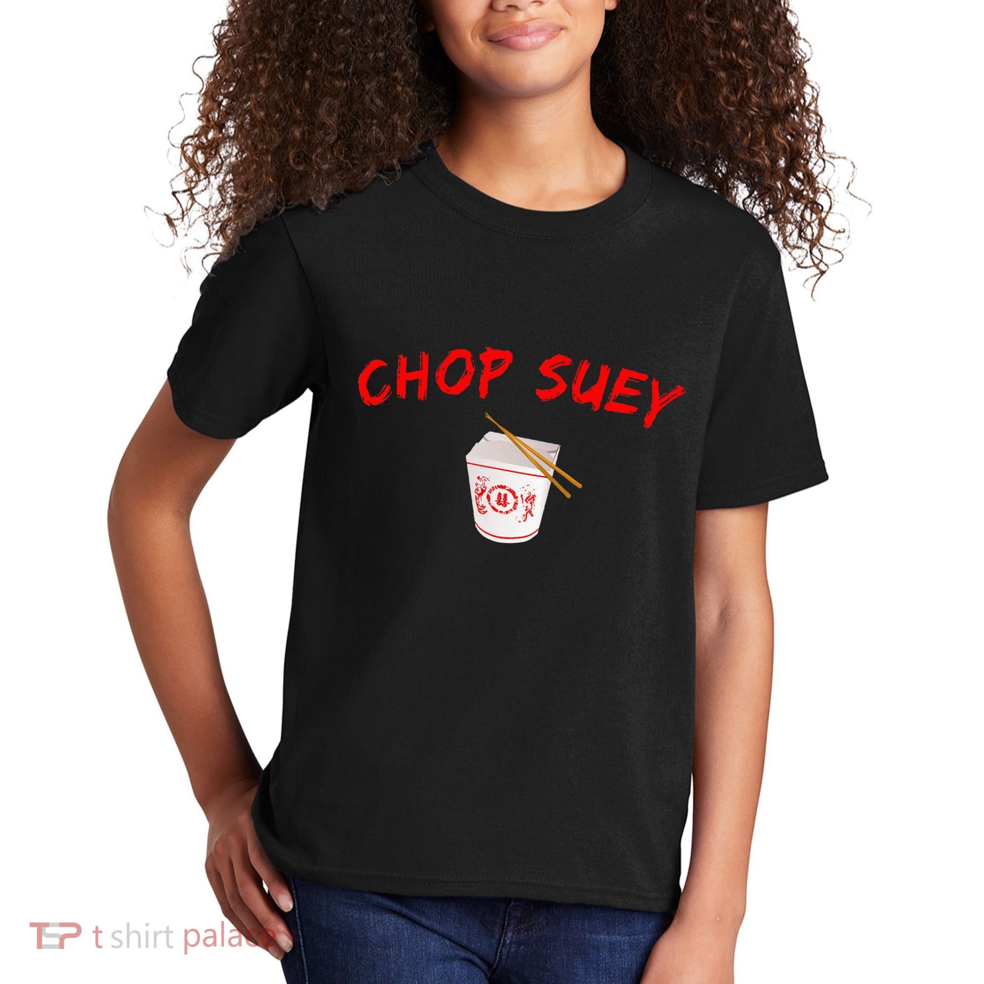 Graphic Chinese Food Chop Suey Kids T-Shirt