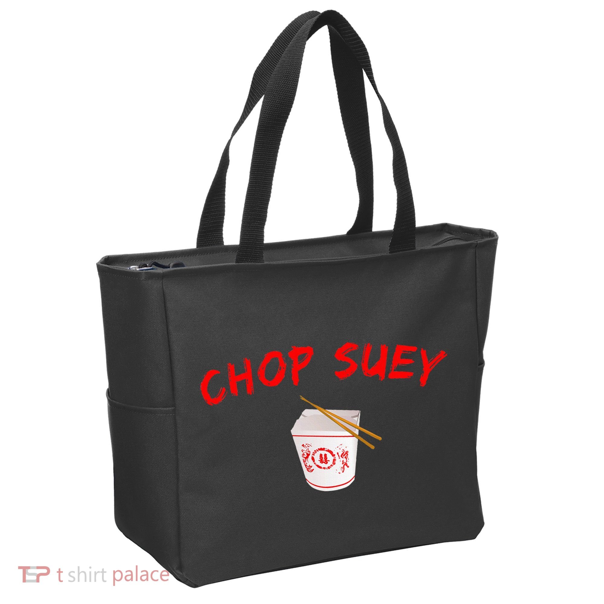 Graphic Chinese Food Chop Suey Tote Bag