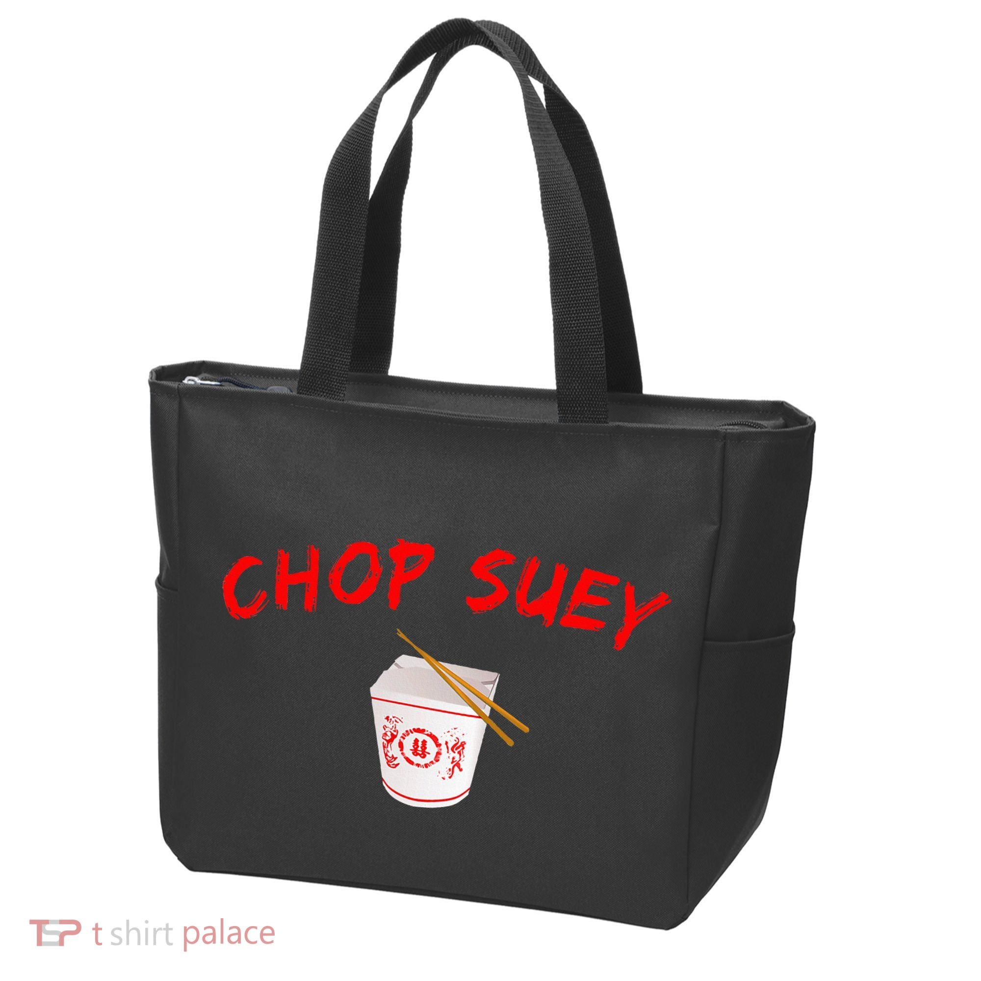 Graphic Chinese Food Chop Suey Tote Bag