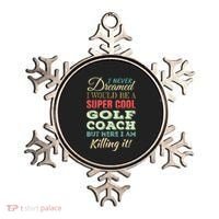 Golf Coach Funny Gift Appreciation Cool Gift Ornament thumb 0