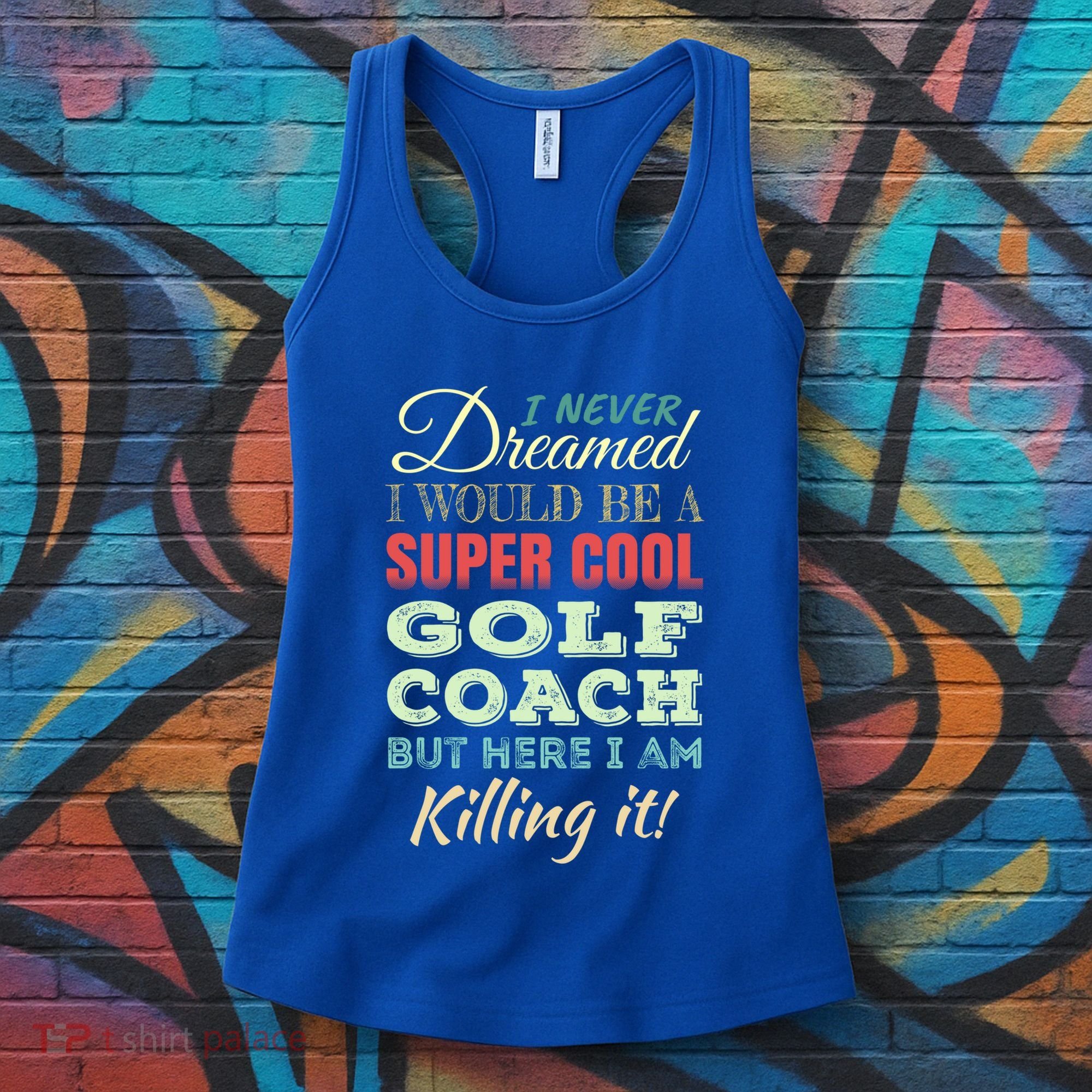 Golf Coach Funny Gift Appreciation Cool Gift Women's Tank Top