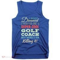 Golf Coach Funny Gift Appreciation Cool Gift Tank Top thumb 0
