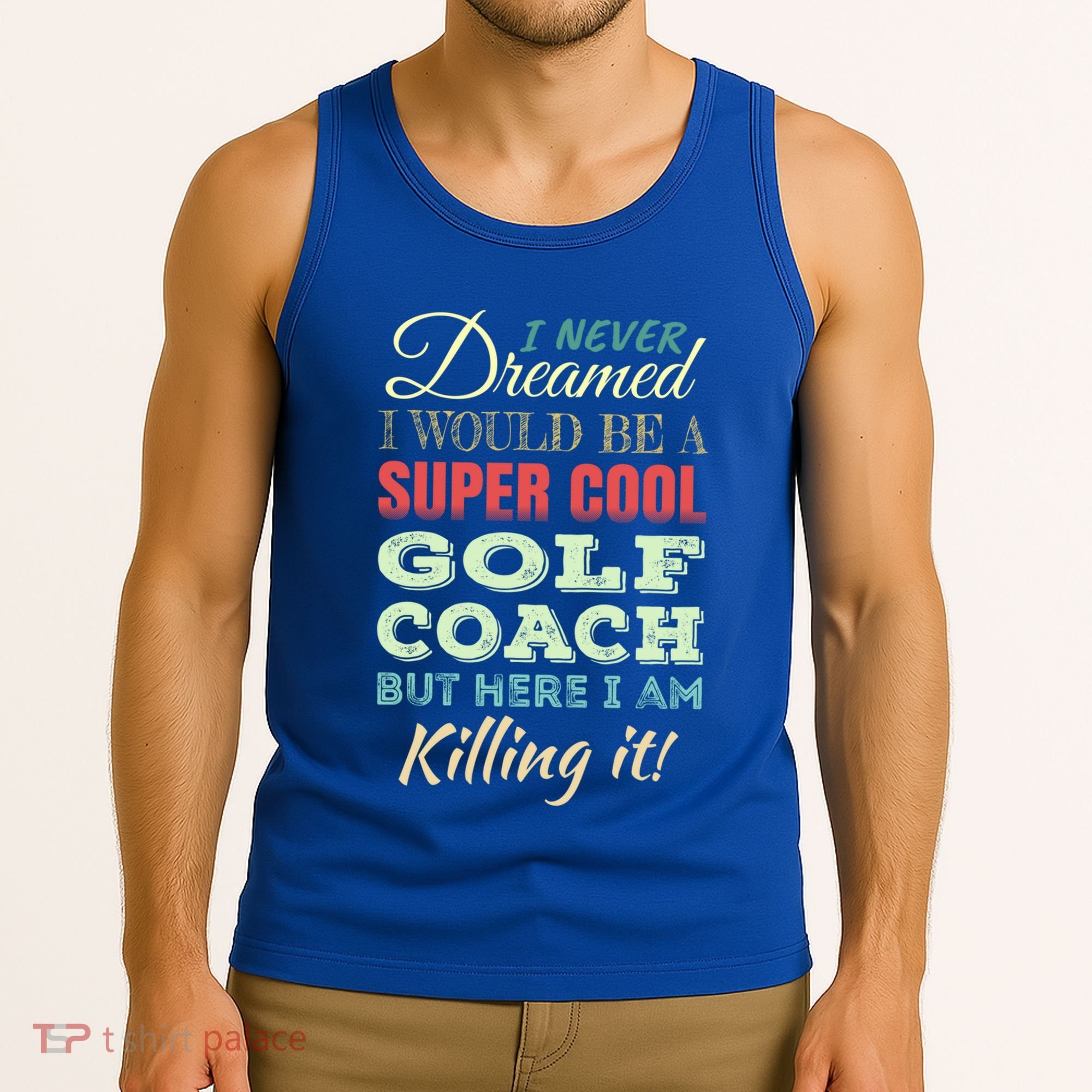 Golf Coach Funny Gift Appreciation Cool Gift Tank Top