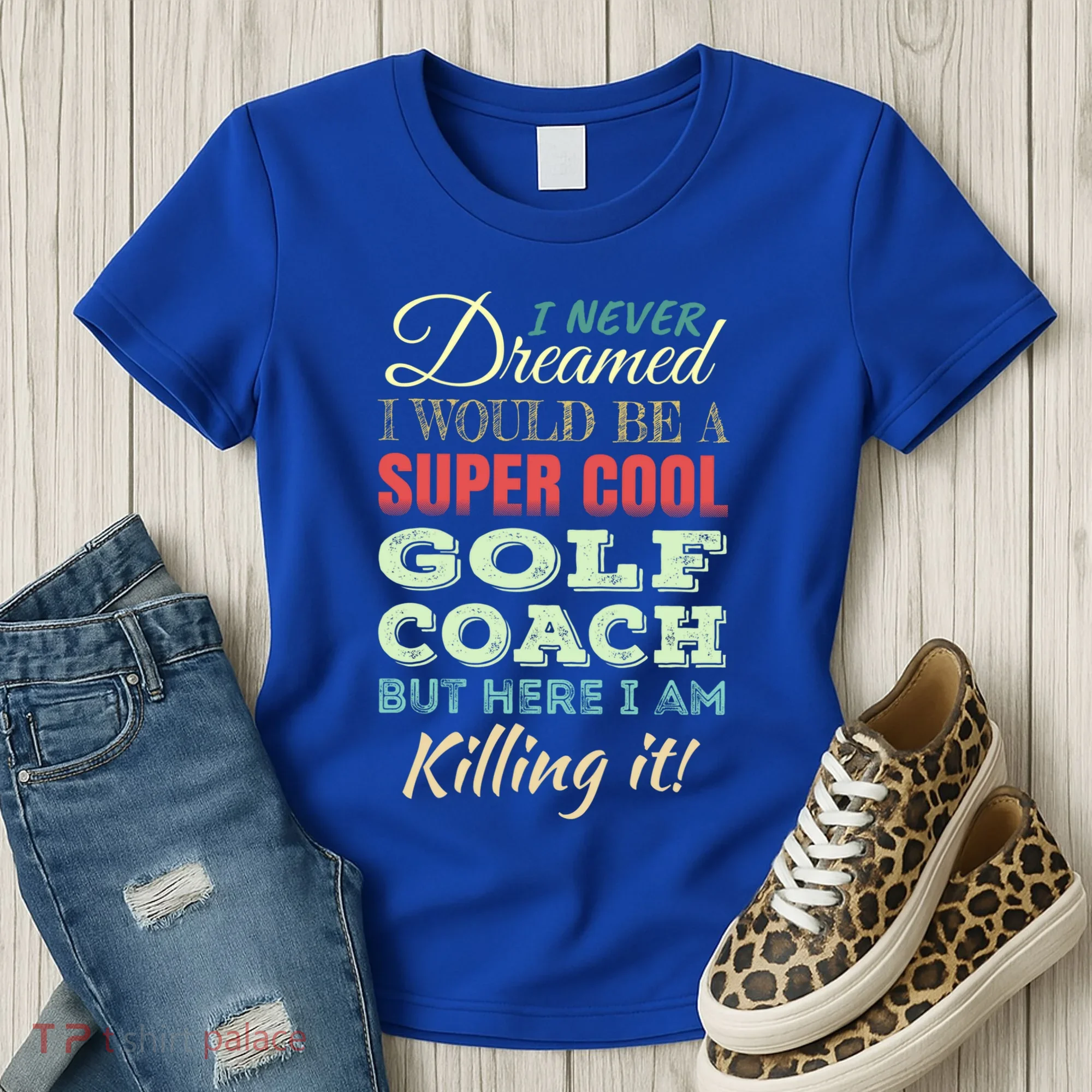 Golf Coach Funny Gift Appreciation Cool Gift Women's T-Shirt