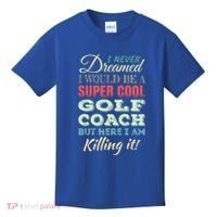 Golf Coach Funny Gift Appreciation Cool Gift Kids T-Shirt thumb 0