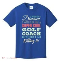 Golf Coach Funny Gift Appreciation Cool Gift Kids T-Shirt thumb 0