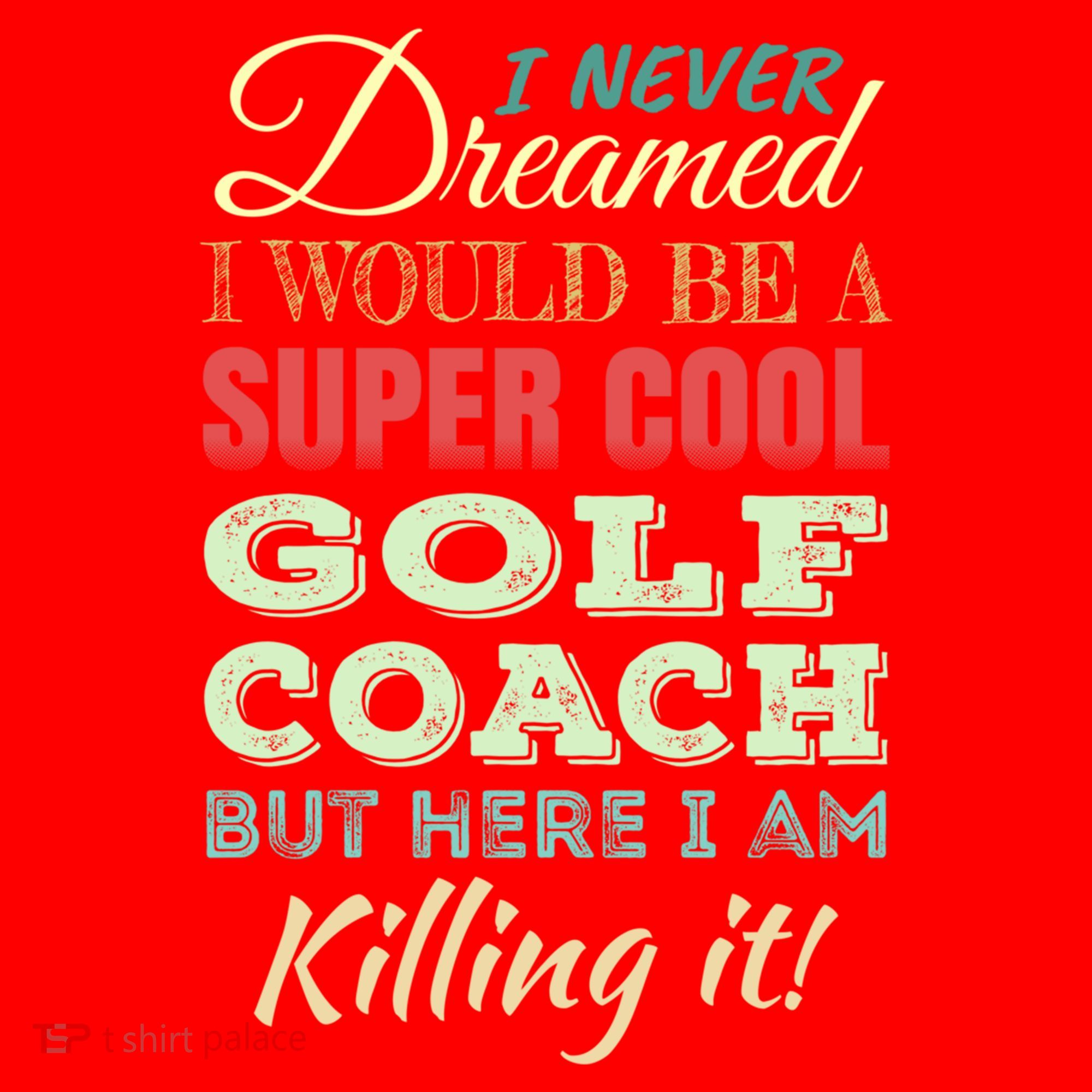 Golf Coach Funny Gift Appreciation Cool Gift Santa Hat